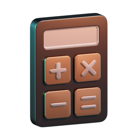 Calculatrice  3D Icon