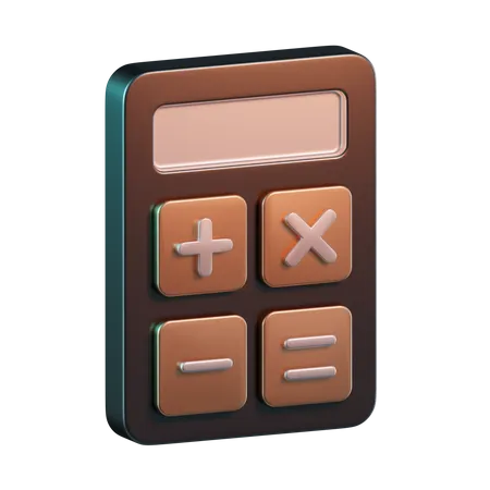 Calculatrice  3D Icon