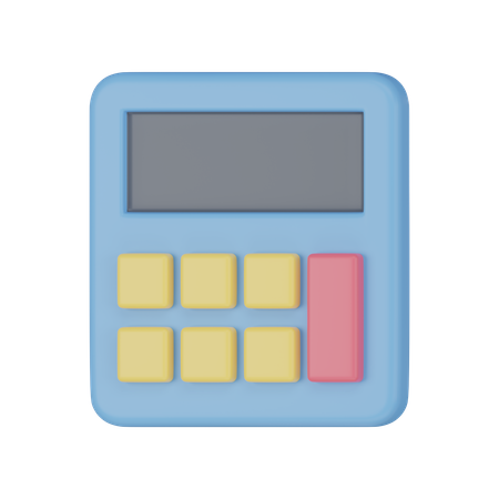 Calculatrice  3D Icon