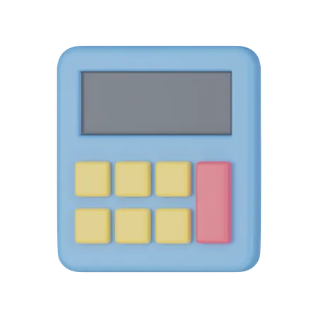 Calculatrice  3D Icon