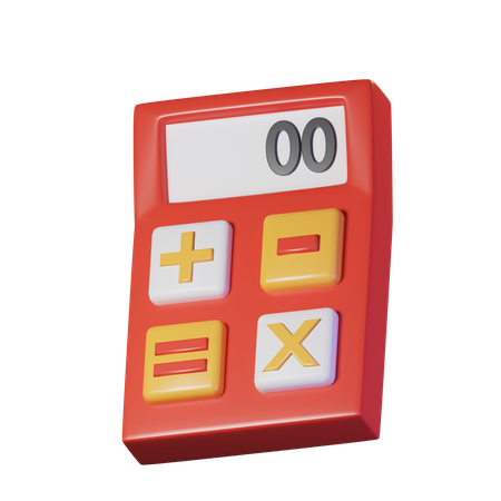 Calculatrice  3D Icon