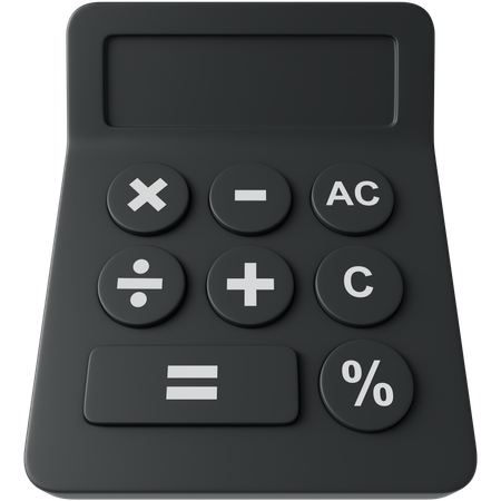 Calculatrice  3D Icon