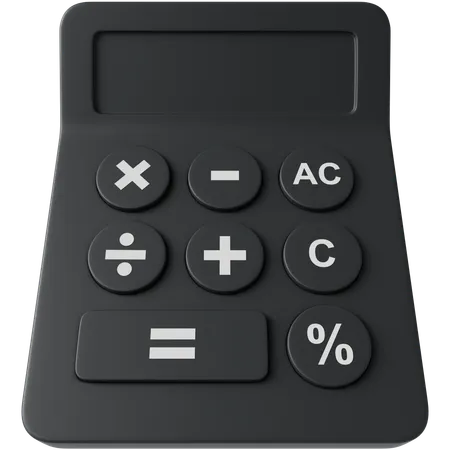 Calculatrice  3D Icon