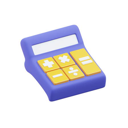 Calculatrice  3D Icon