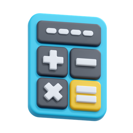 Calculatrice  3D Icon