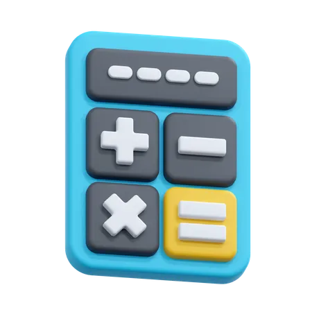 Calculatrice  3D Icon