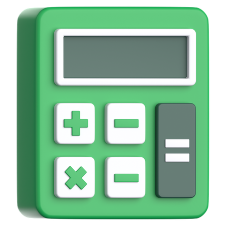 Calculatrice  3D Icon