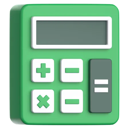 Calculatrice  3D Icon