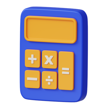 Calculatrice  3D Icon