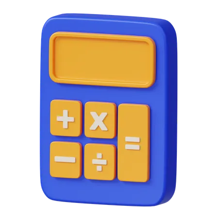 Calculatrice  3D Icon