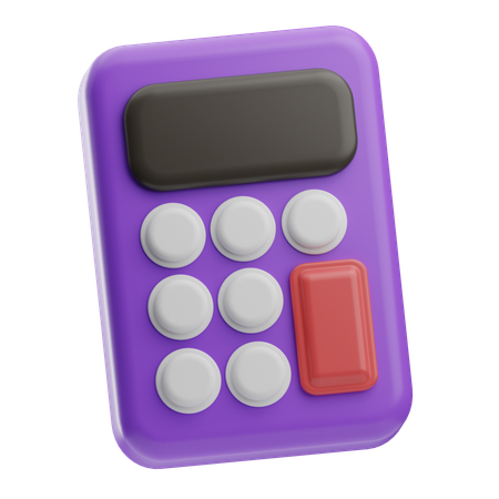 Calculatrice  3D Icon