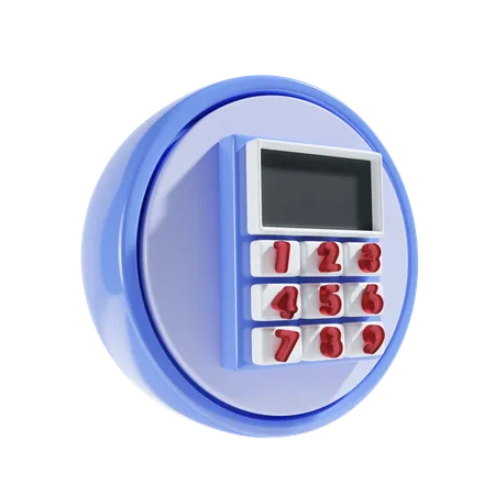 Calculatrice  3D Icon