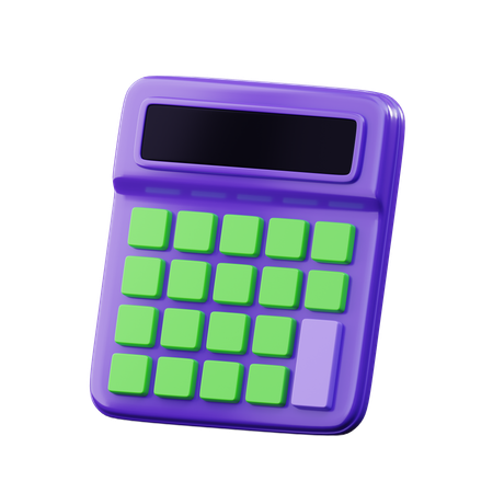 Calculatrice  3D Icon