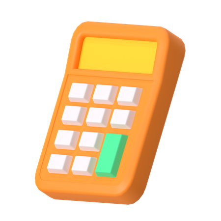 Calculatrice  3D Icon