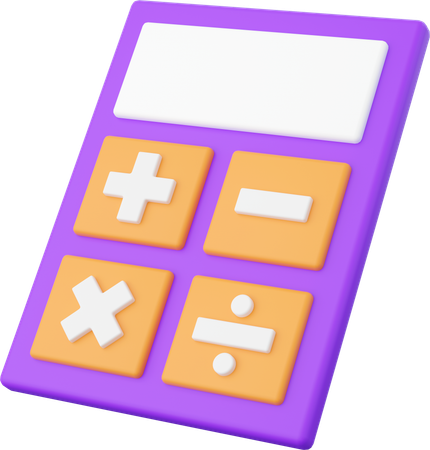 Calculatrice  3D Icon