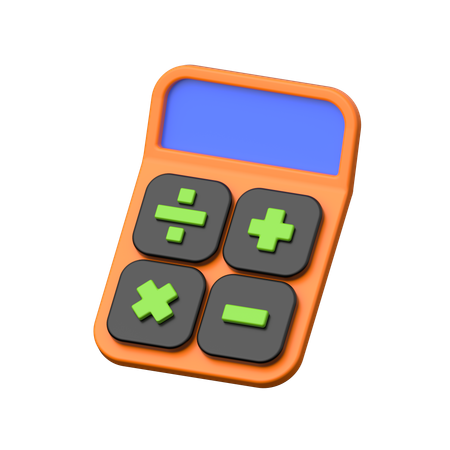 Calculatrice  3D Icon