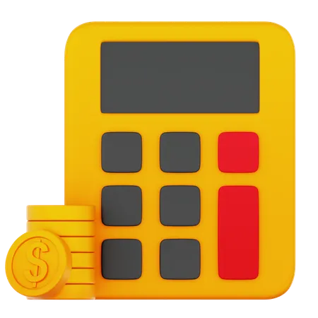 Calculatrice  3D Icon