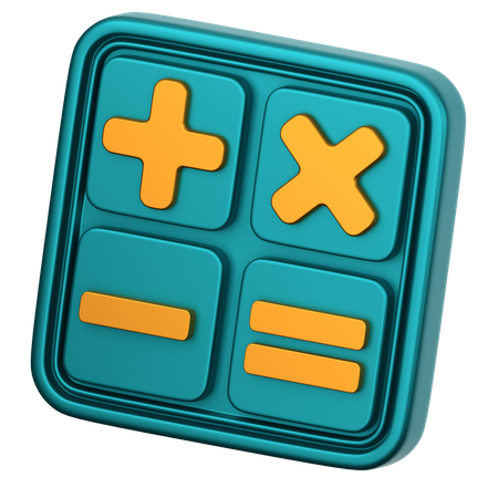 Calculatrice  3D Icon