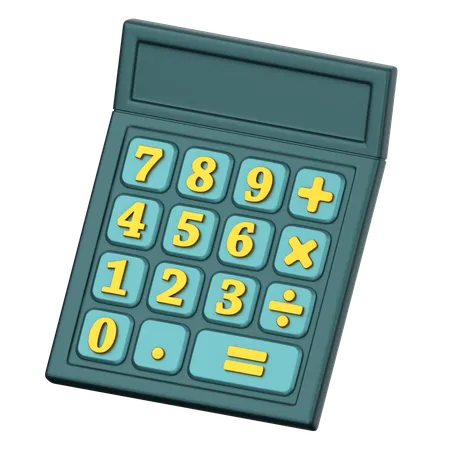 Calculatrice  3D Icon