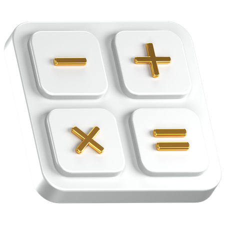 Calculatrice  3D Icon