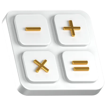 Calculatrice  3D Icon