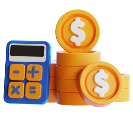 Calculatrice  3D Icon