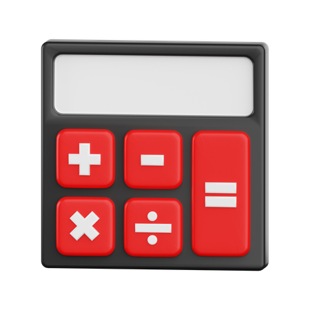 Calculatrice  3D Icon