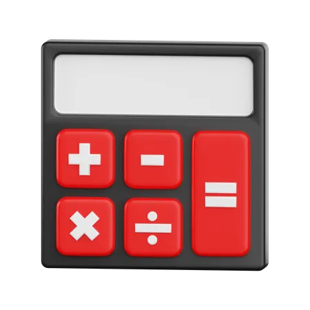 Calculatrice  3D Icon