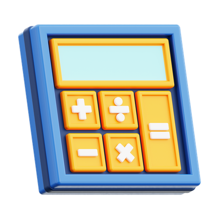 Calculatrice  3D Icon