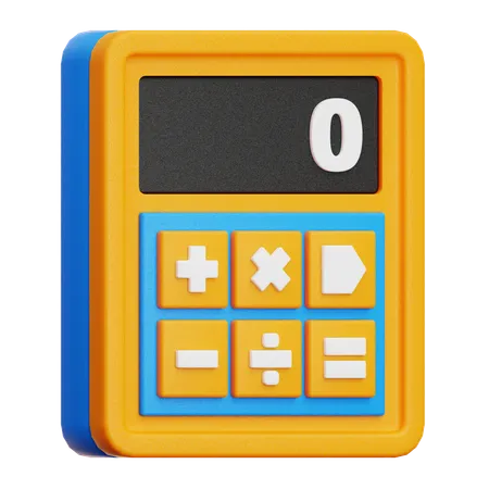 Calculatrice  3D Icon