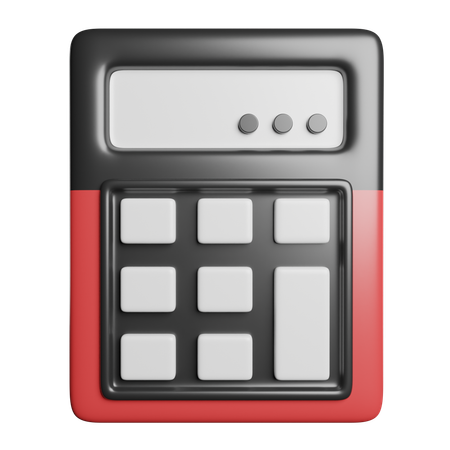 Calculatrice  3D Icon