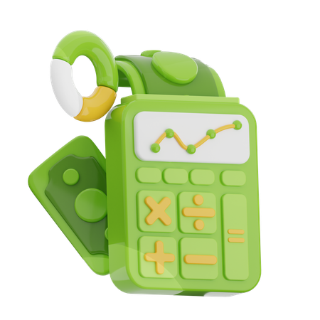 Calculatrice  3D Icon