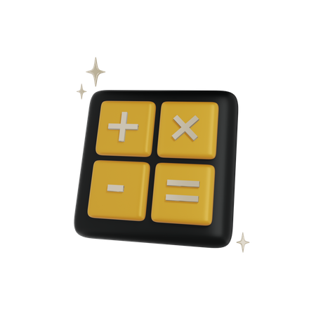 Calculatrice  3D Icon