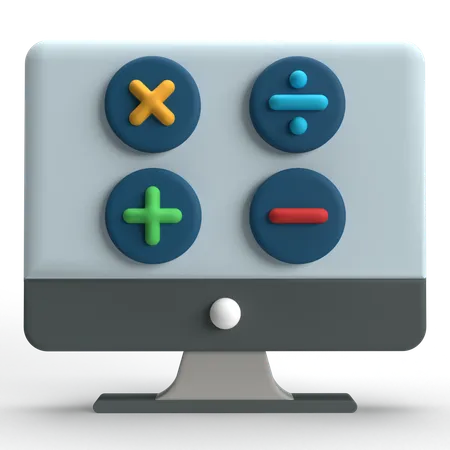 Calculatrice  3D Icon