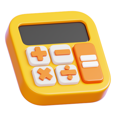 Calculatrice  3D Icon