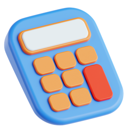 Calculatrice  3D Icon