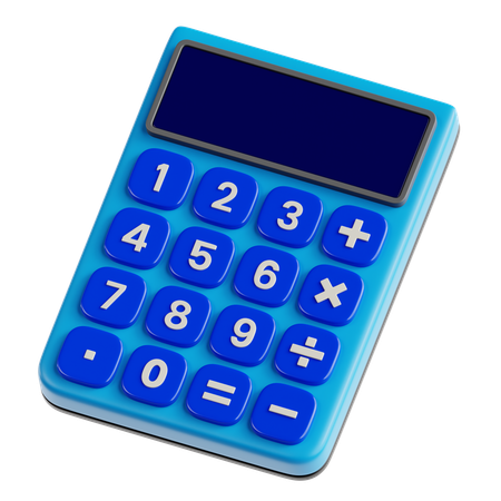 Calculatrice  3D Icon