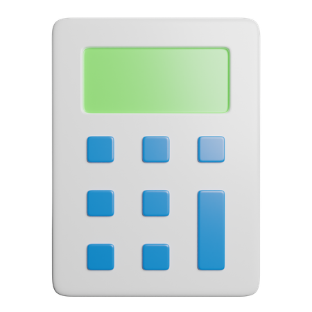 Calculatrice  3D Icon