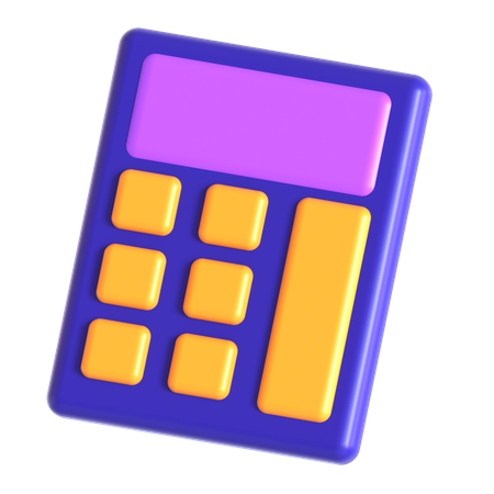 Calculatrice  3D Icon