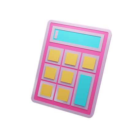 Calculatrice  3D Icon