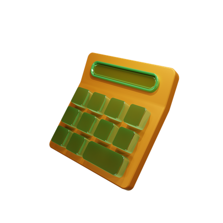 Calculatrice  3D Icon