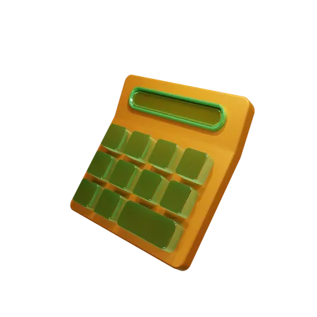 Calculatrice  3D Icon