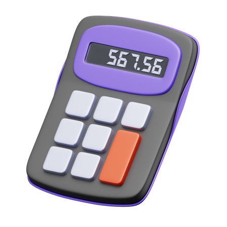 Calculatrice  3D Icon