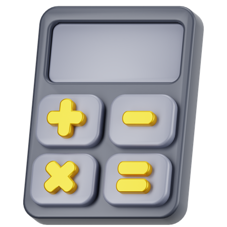 Calculatrice  3D Icon