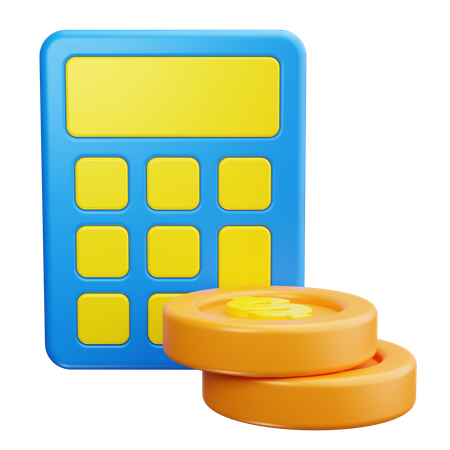 Calculatrice  3D Icon