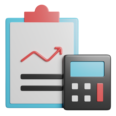 Calculatrice  3D Icon