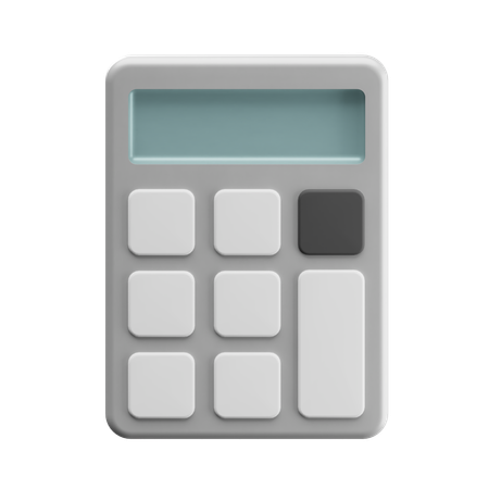 Calculatrice  3D Icon