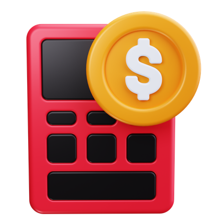 Calculatrice  3D Icon