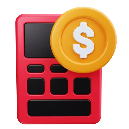 Calculatrice  3D Icon