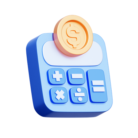 Calculatrice  3D Icon